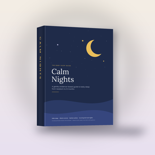 A page from the Calm Nights baby sleep guide